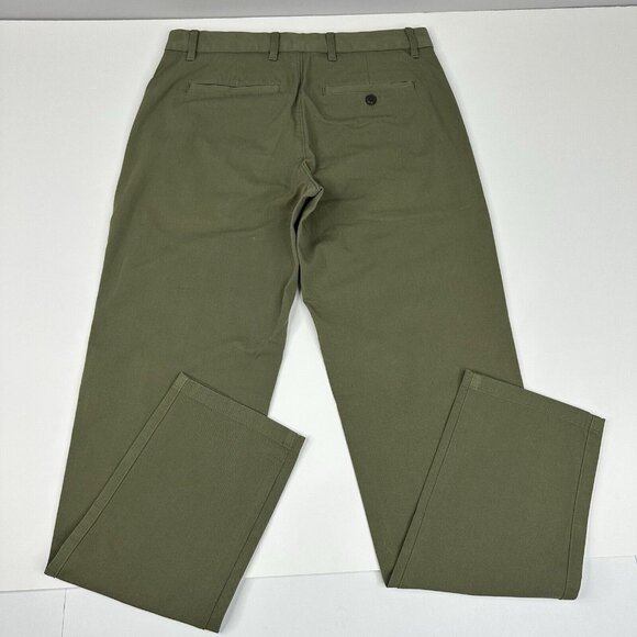 Everlane Uniform Men NWT Green The Perfectly Straight Fit Chino Pant W29-30/L30 - Picture 4 of 12